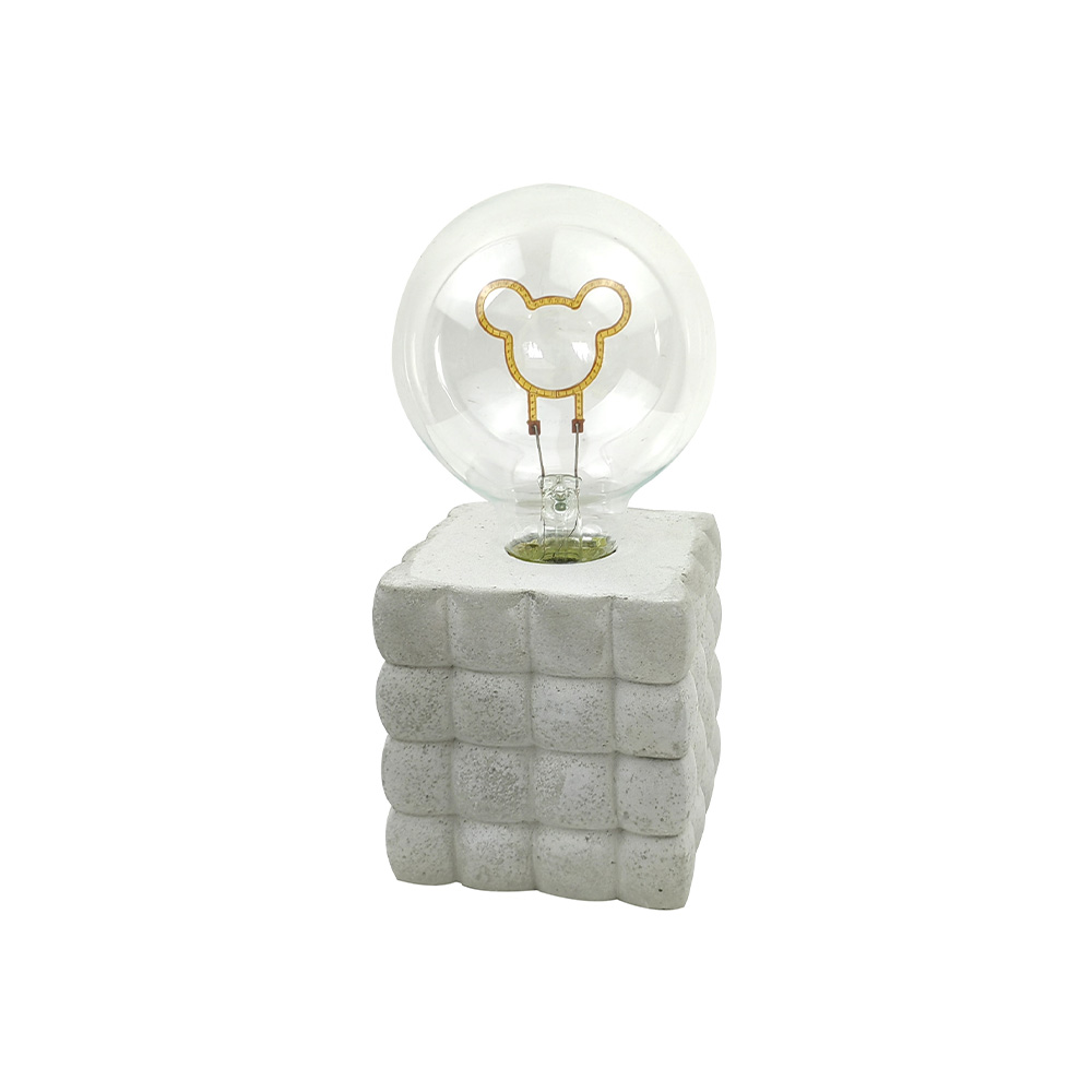 Lampu meja LED bertekstur bertekstur bertekstur bertekstur