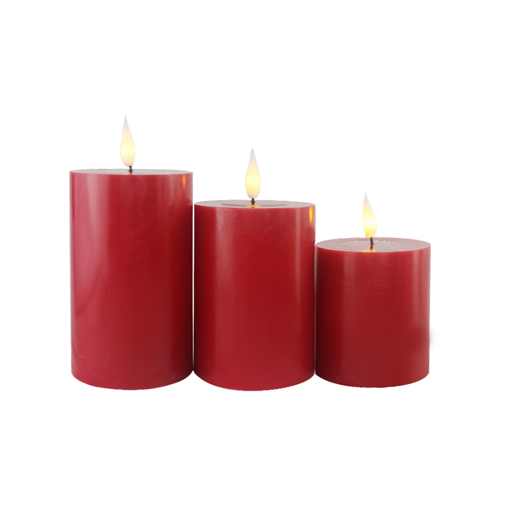 Gading White 3d Wick Lead Lilin Berkala