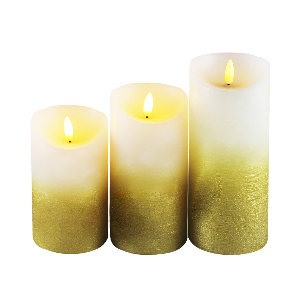 Lilin gading yang dikawal jauh kuning